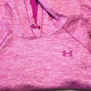 Pink Under Armor hoodie